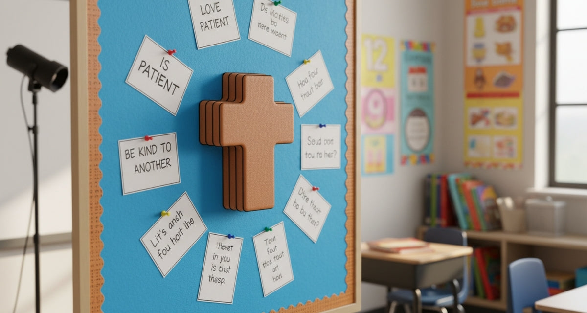 SHAPES ETC. Brown Cross Foam Single Color Creative Cut-Outs- 5.5"