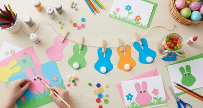 SHAPES ETC. Large Cut-Out  - Easter Set