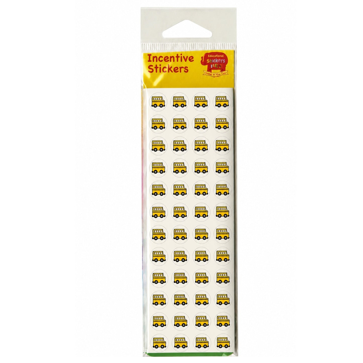 SHAPES ETC. Incentive Stickers - School Bus