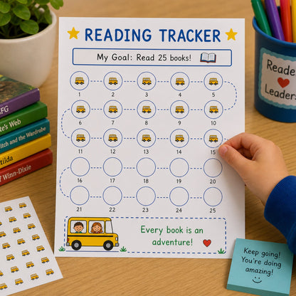 SHAPES ETC. Incentive Stickers - School Bus