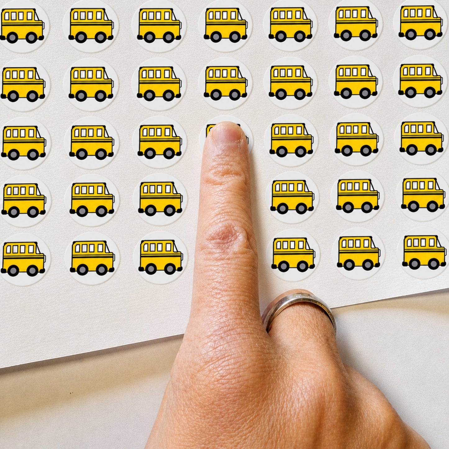 SHAPES ETC. Incentive Stickers - School Bus
