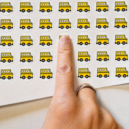 SHAPES ETC. Incentive Stickers - School Bus