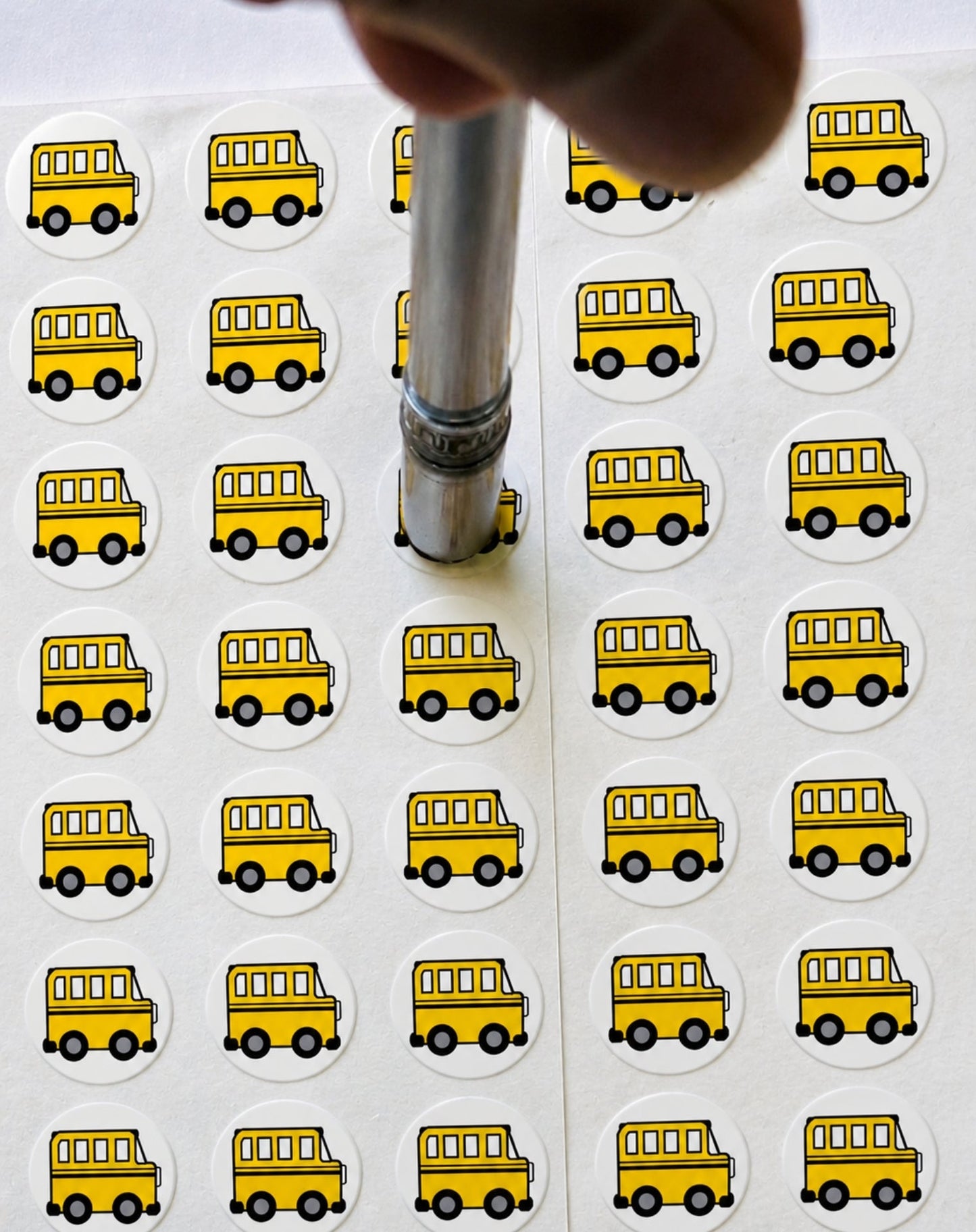SHAPES ETC. Incentive Stickers - School Bus