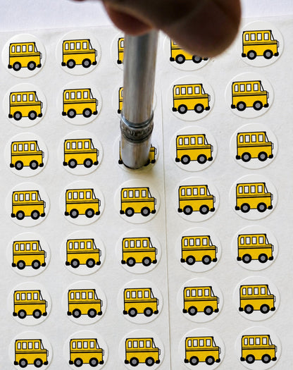 SHAPES ETC. Incentive Stickers - School Bus