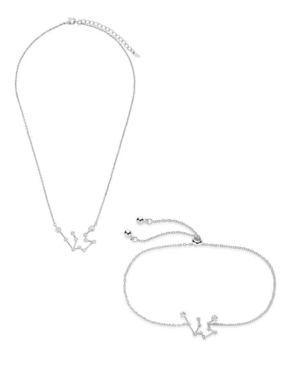 'When Stars Align' Constellation Necklace and Bracelet Set