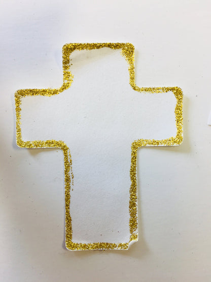 SHAPES ETC. Cross Single Color Creative Cut-Outs- 5.5"