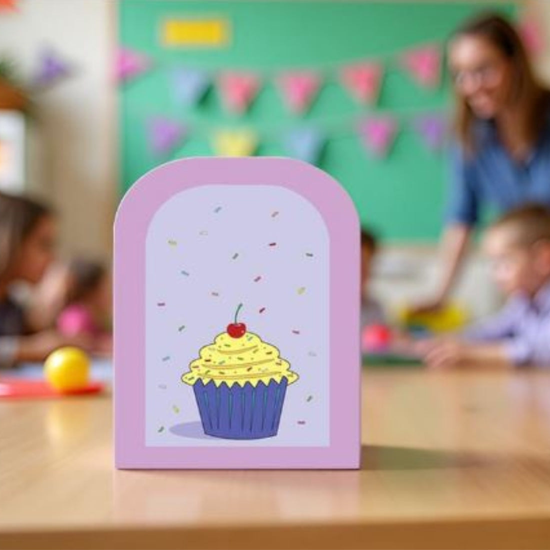SHAPES ETC.  Mini Cardstock Accents - Cupcake