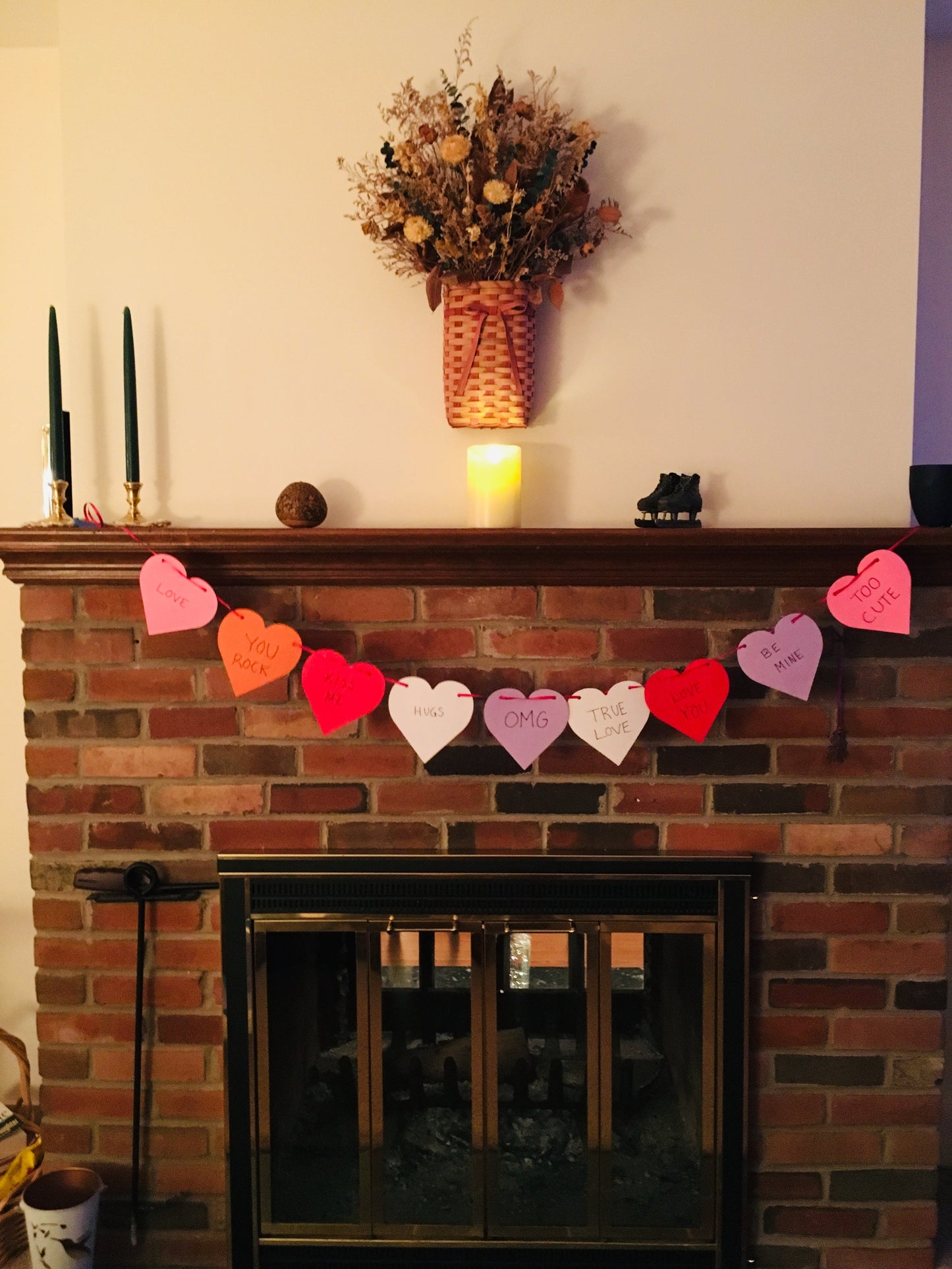 SHAPES ETC. Heart Large Assorted Color Creative Cut-Outs- 5.5”