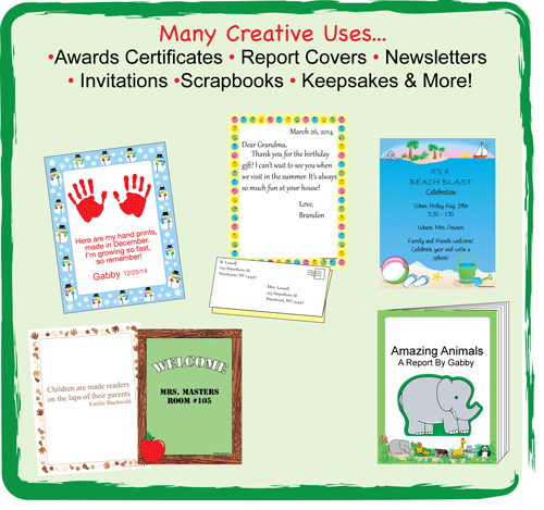 SHAPES ETC. Designer Paper - Awareness Ribbon (50 Sheet Package)