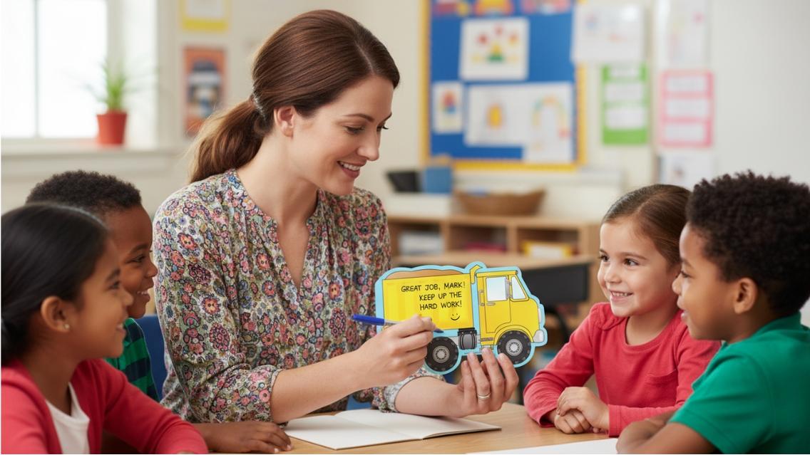 SHAPES ETC. Mini Notepad - Dump Truck