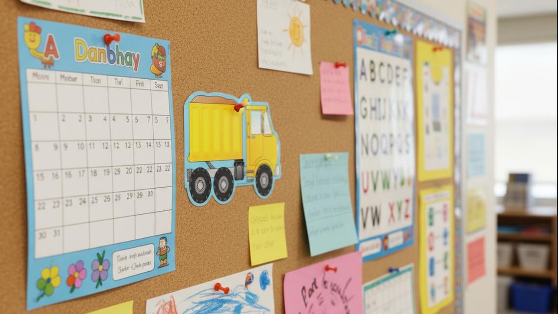 SHAPES ETC. Large Notepad - Dump Truck