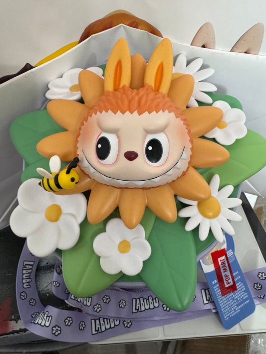 Popmart The Monsters Labubu Flowery Popcorn Bucket