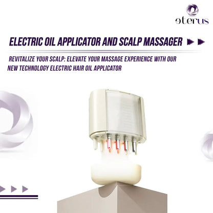 Electric Oil Applicator and Vibration Scalp Massager 2 in 1. DC-eterus