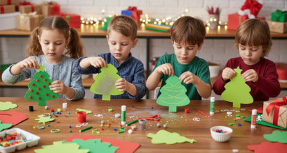 SHAPES ETC.  Tree Single Color Super Cut-Outs- 8” x 10”