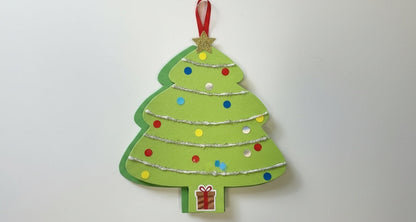 SHAPES ETC. Large Single Color Creative Foam Cut-Outs - Evergreen Tree