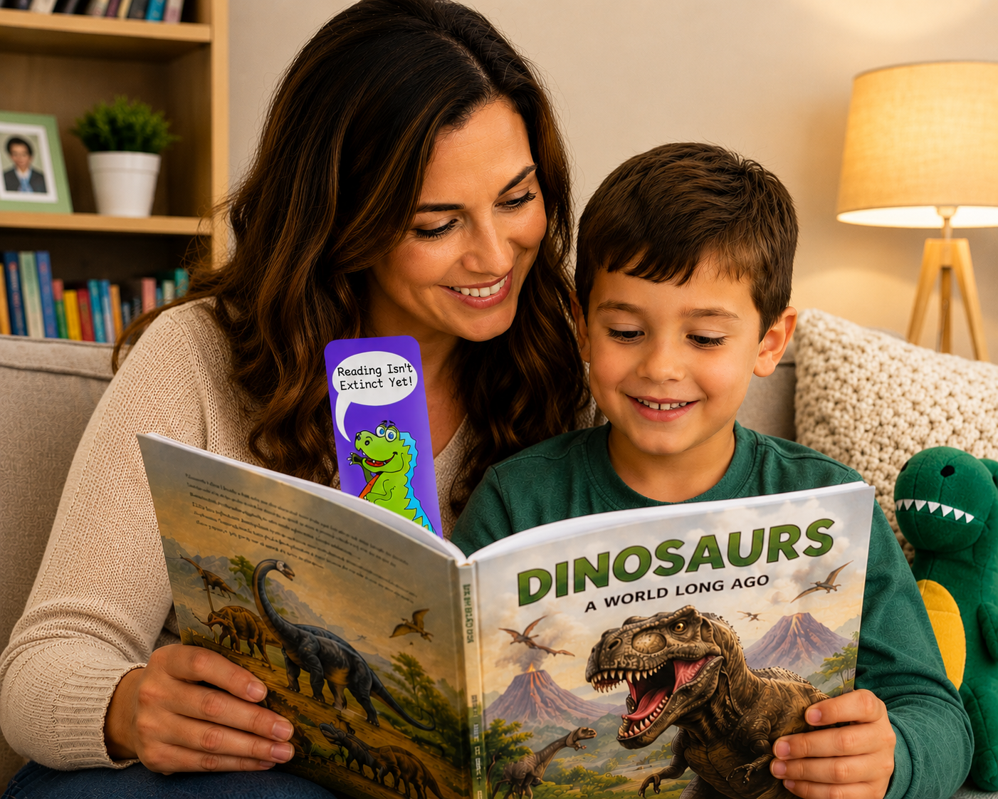 SHAPES ETC. Bookmarks - Jurassic  Dinosaur