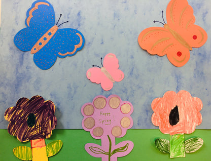 SHAPES ETC. Butterfly Assorted Color Creative Cut-Outs- 3"