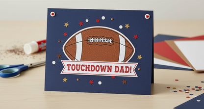 SHAPES ETC. Large Notepad - Football