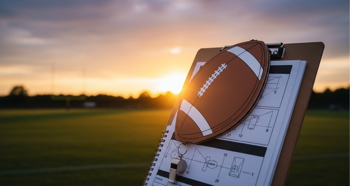 SHAPES ETC. Large Notepad - Football