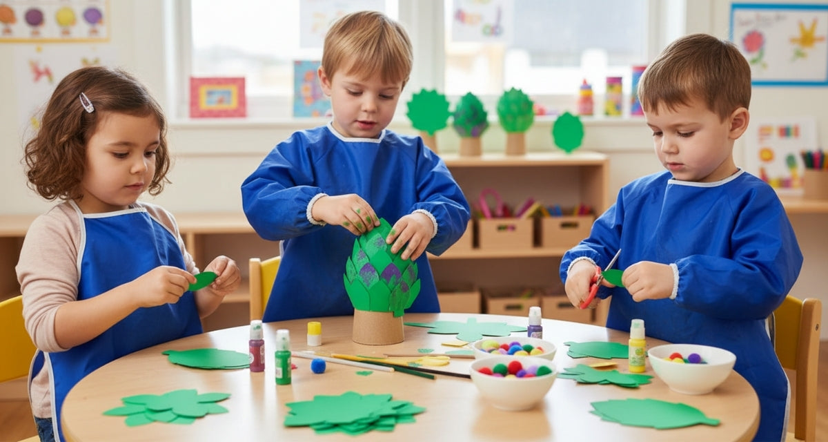 SHAPES ETC. Large Single Color Cut-Out - Green Leaf