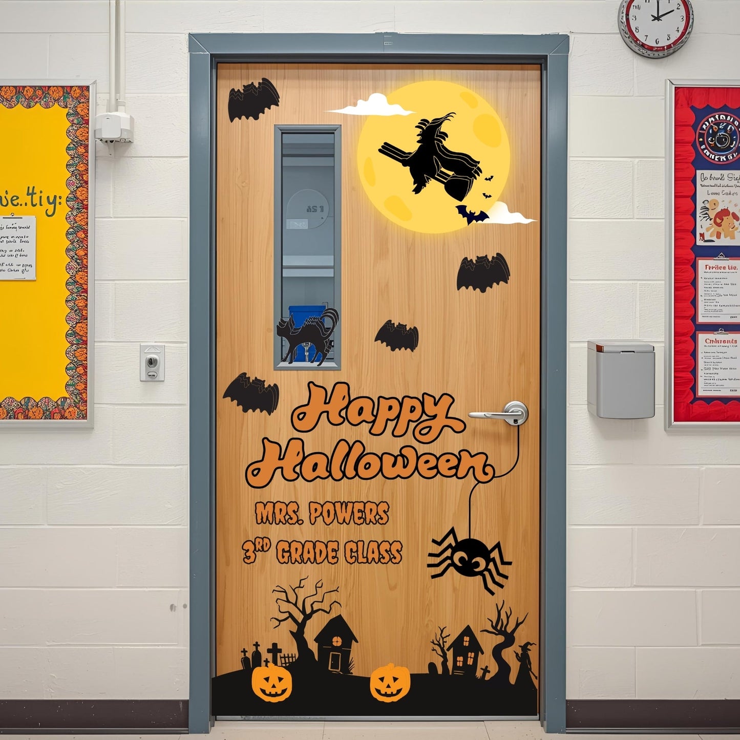 SHAPES ETC. Large Single Color Cut-Out - Jack O Lantern