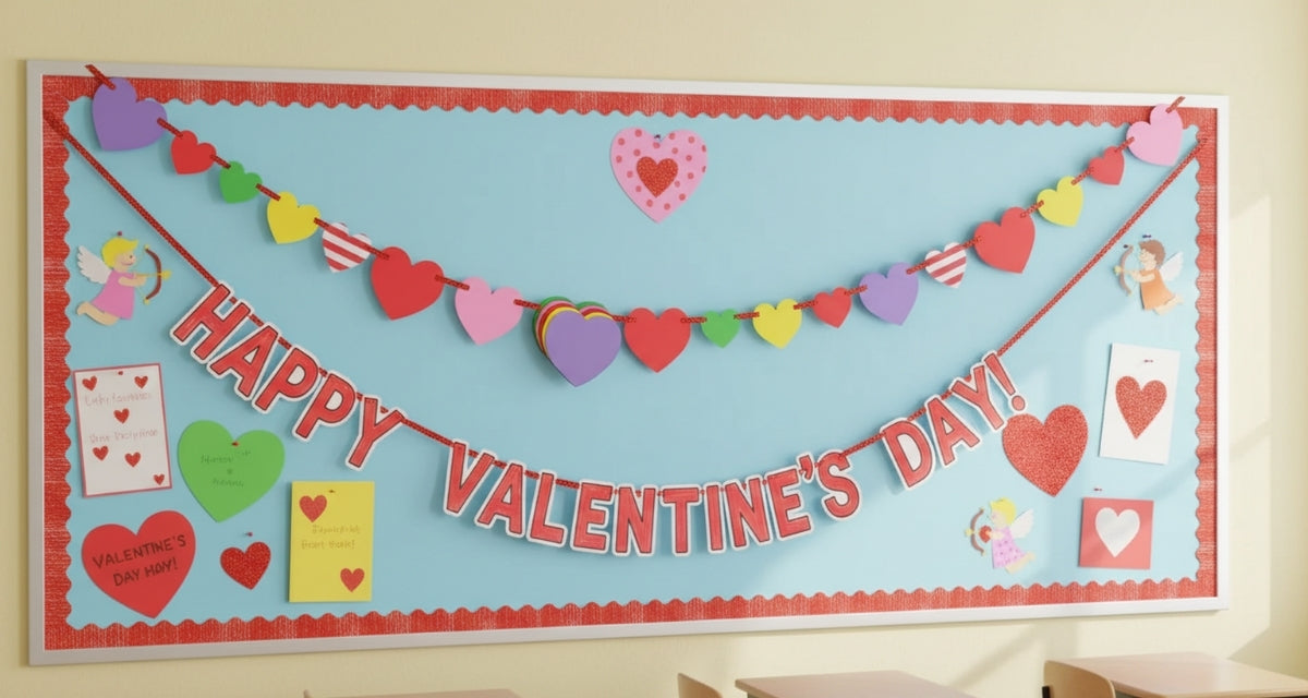 SHAPES ETC. Heart Assorted Color Creative Cut-Outs- 2.5"