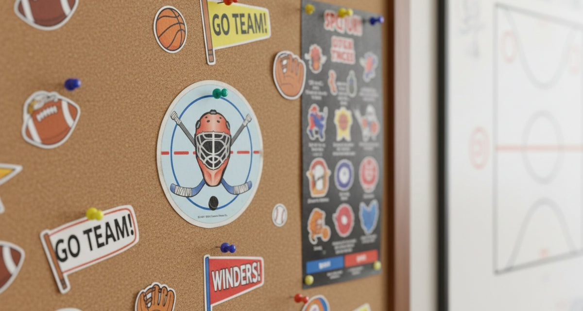 SHAPES ETC. Mini Notepad - Hockey