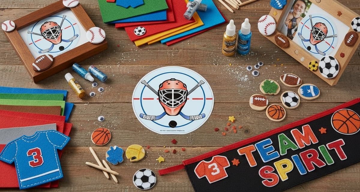 SHAPES ETC. Large Notepad - Hockey