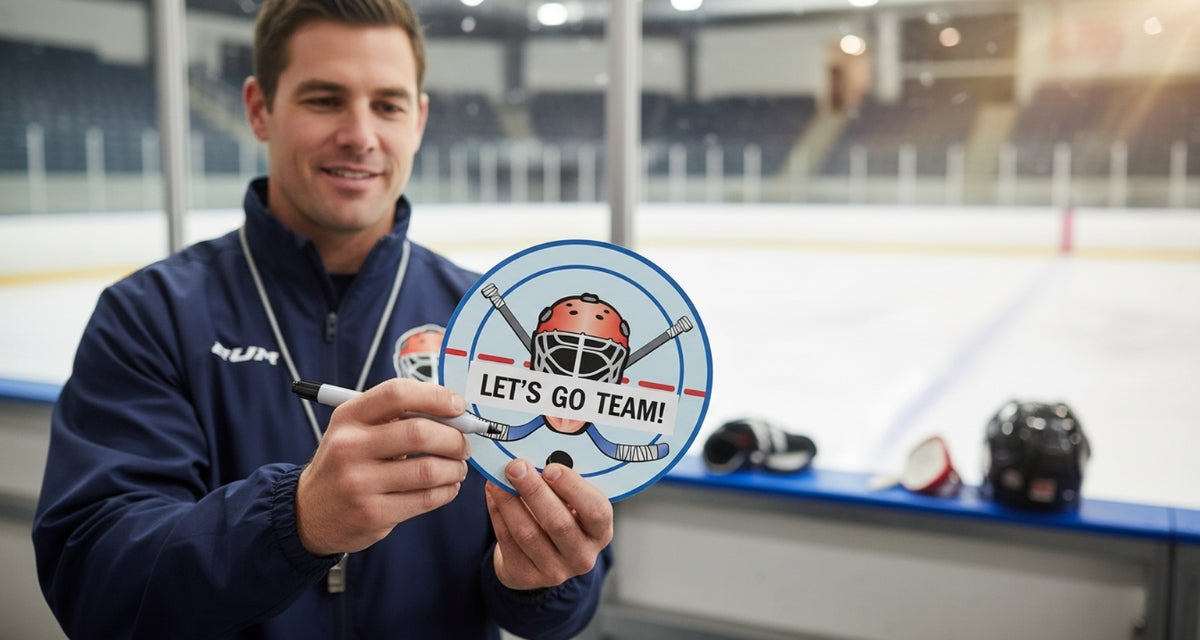 SHAPES ETC. Mini Notepad - Hockey