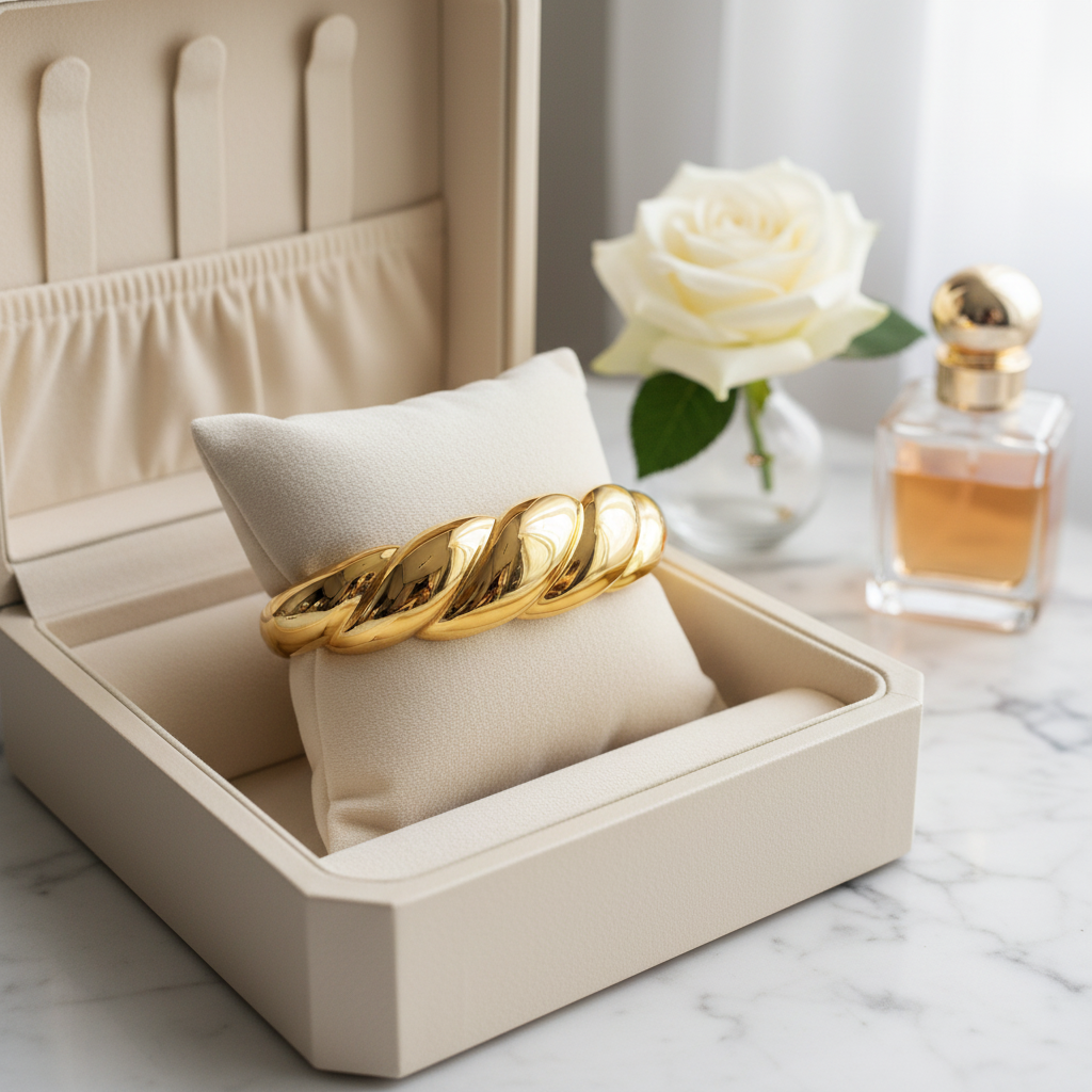 Rhianna Bold Sculptural Bracelet