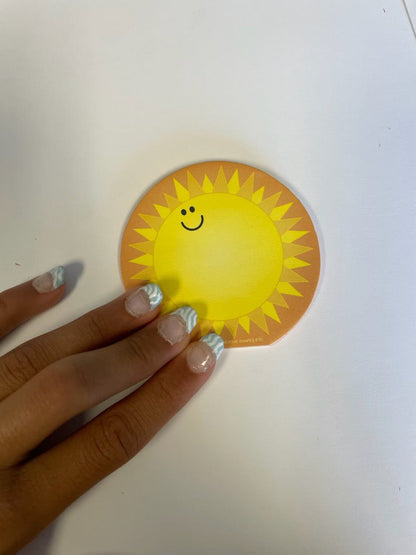 SHAPES ETC. Mini Notepad - Sunshine