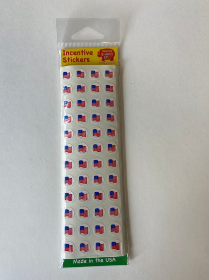 SHAPES ETC. Incentive Stickers - Flag