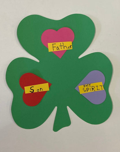 SHAPES ETC. Shamrock Single Color Super Cut-Outs- 8” x 9”
