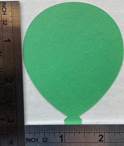 SHAPES ETC. Balloon Assorted Color Creative Cut-Outs- 3"