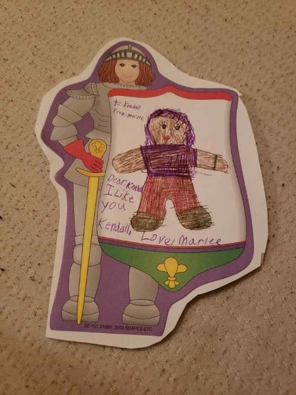 SHAPES ETC.  Large Notepad - Knight