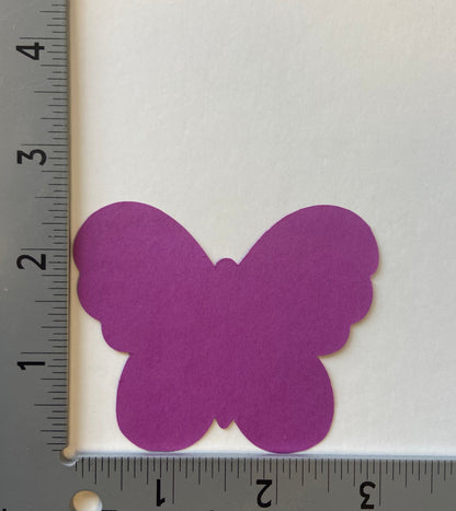 SHAPES ETC. Butterfly Assorted Color Creative Cut-Outs- 3"