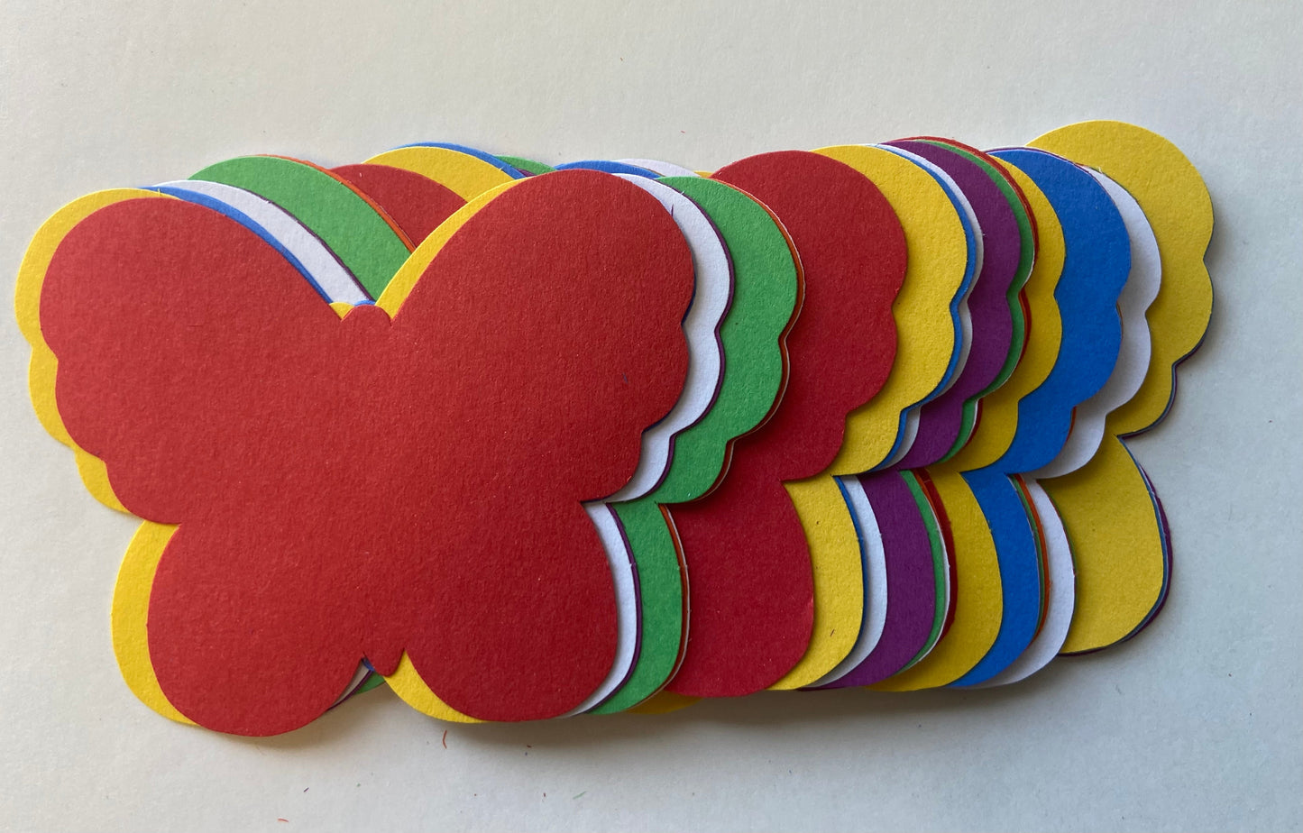 SHAPES ETC. Butterfly Assorted Color Creative Cut-Outs- 3"