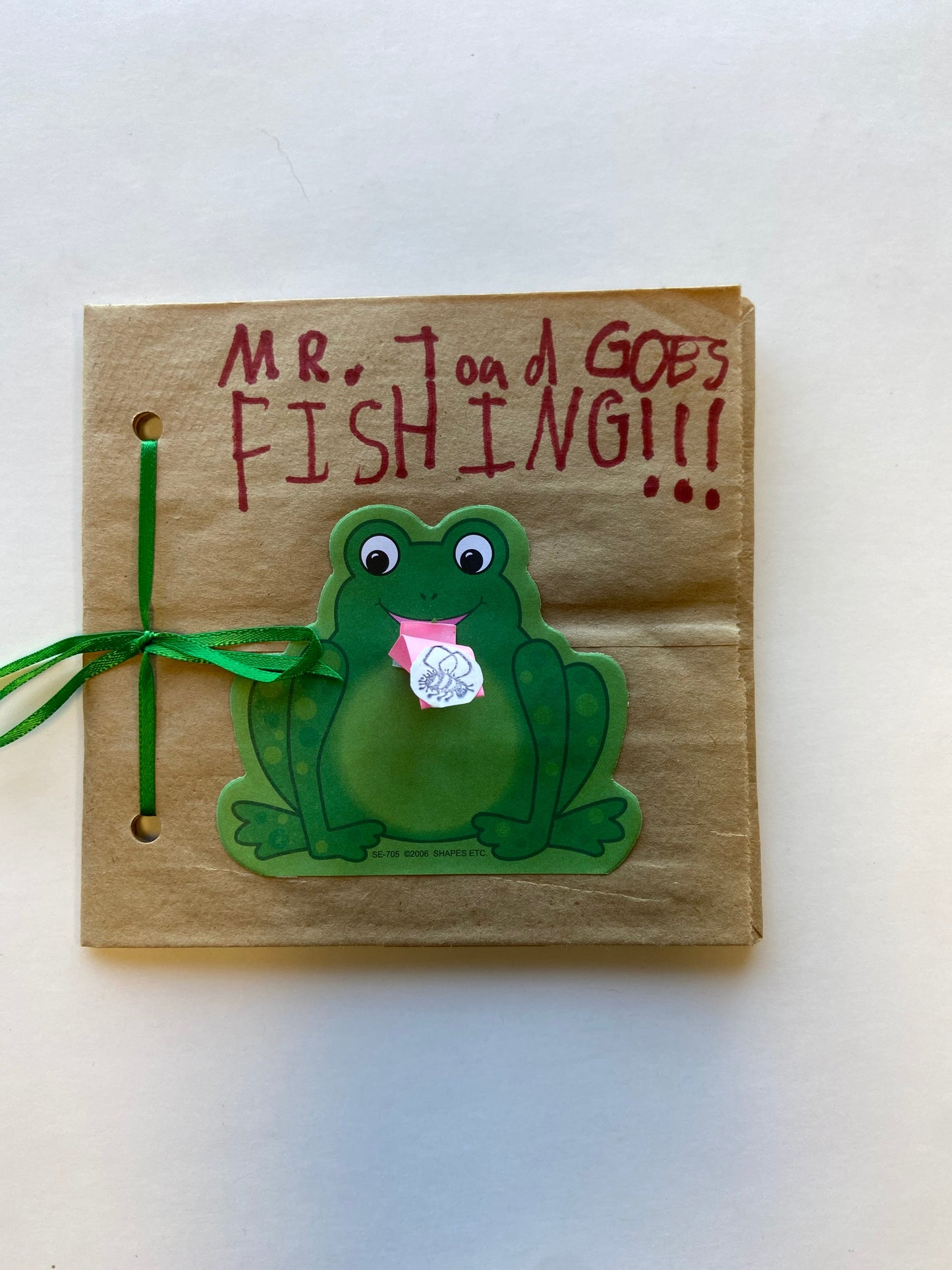 SHAPES ETC. Stationery Set - Frog