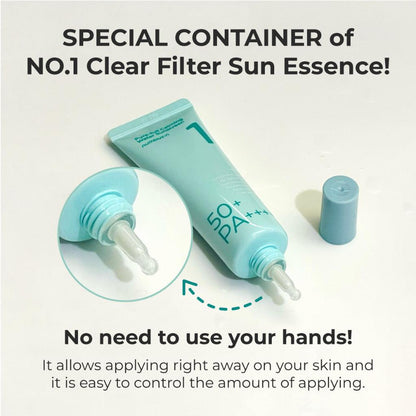 NUMBUZIN Number 1 Clear Filter Sun Essence SPF50+ PA++++
