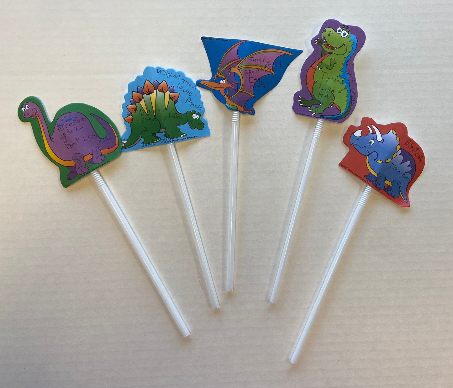 SHAPES ETC. Mini Notepad - Stegosaurus Dinosaur