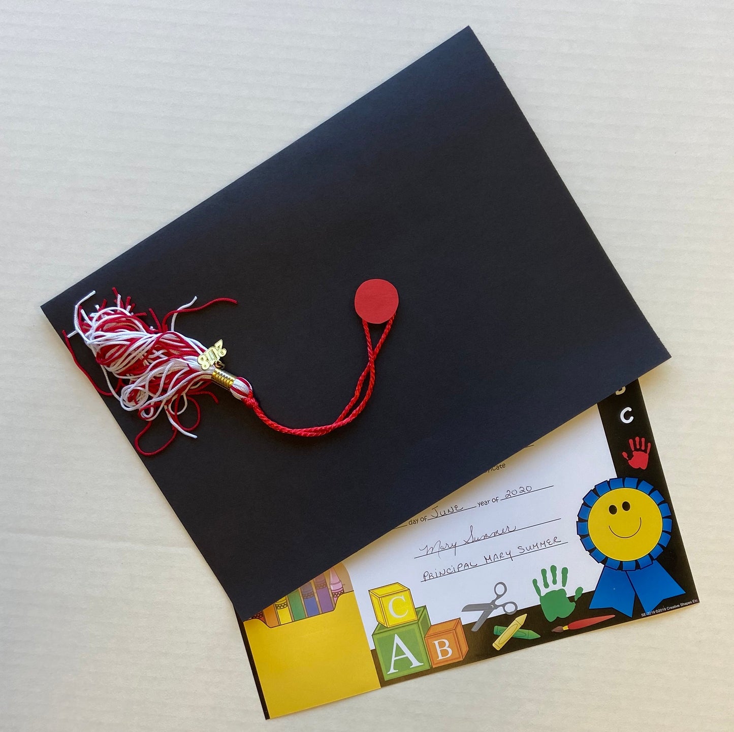 SHAPES ETC. Recognition Certificate - Pre-K Certificate