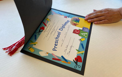 SHAPES ETC. Recognition Certificate - Preschool Diploma
