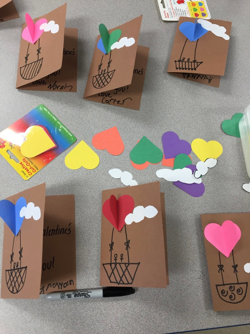 SHAPES ETC. Small Cut-Out Set - Valentine's