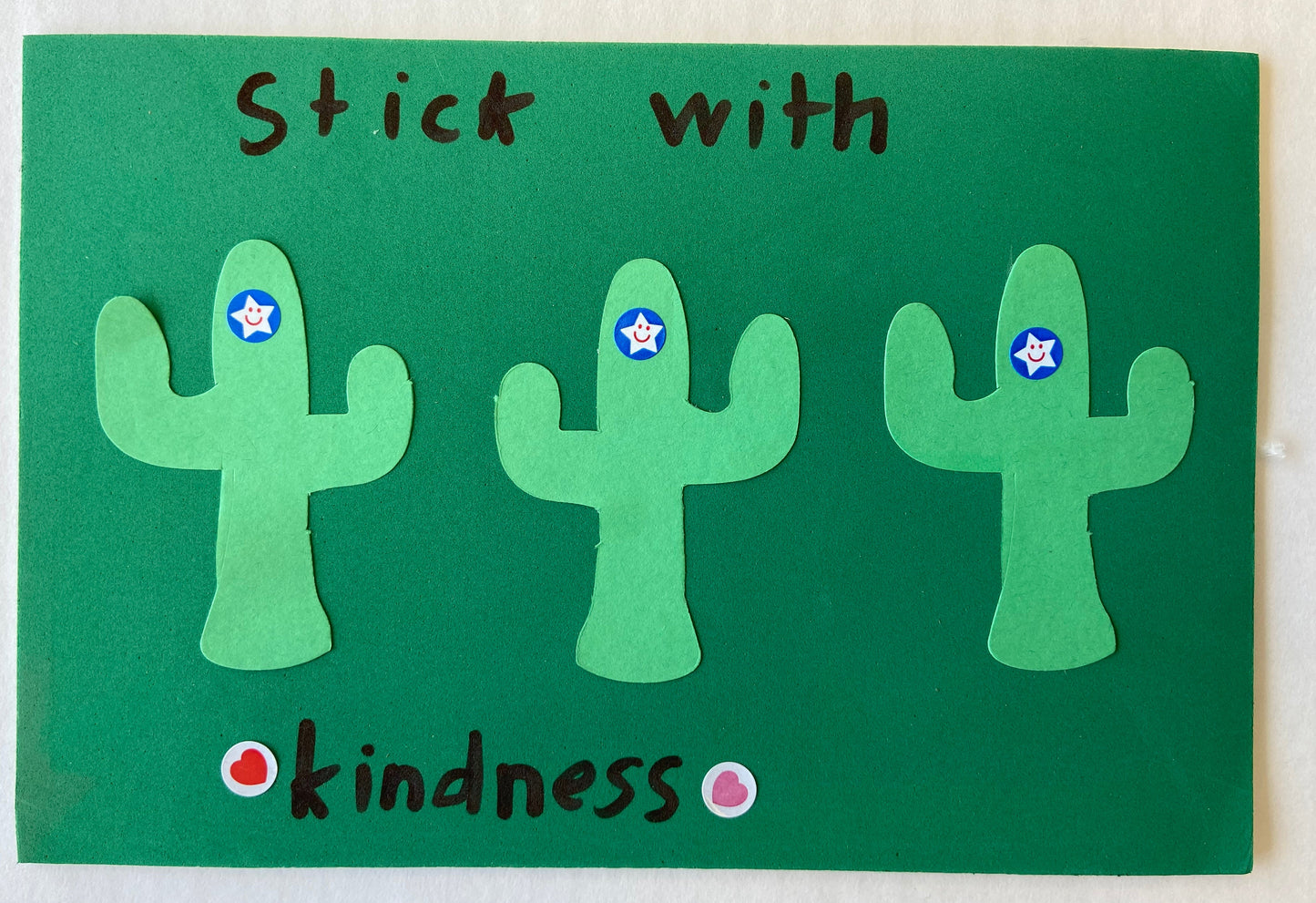 SHAPES ETC. Small Single Color Cut-Out - Cactus