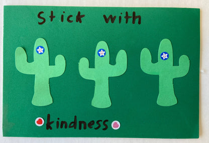 SHAPES ETC. Small Single Color Cut-Out - Cactus