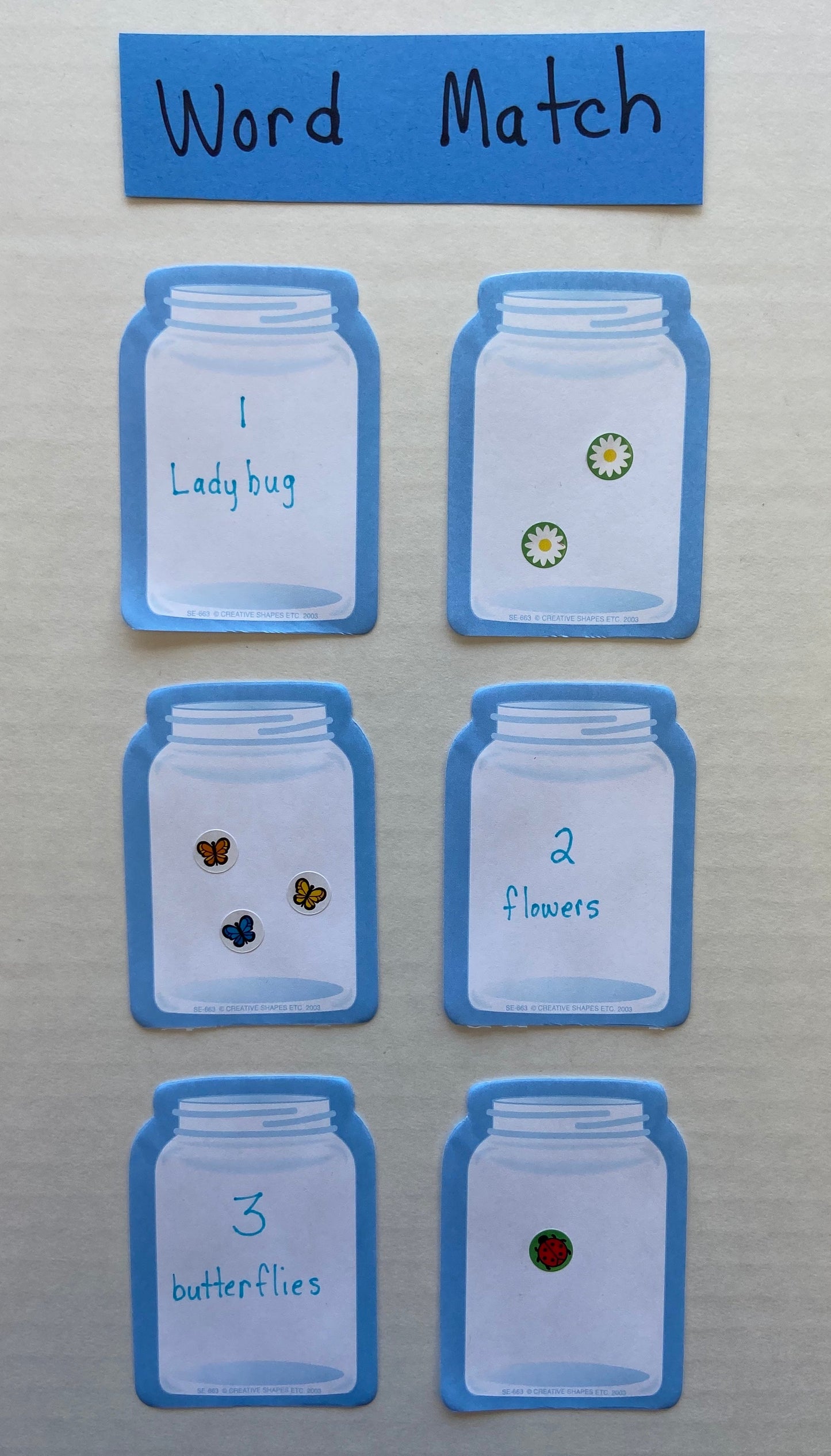 SHAPES ETC. Mini Notepad Set - Insects