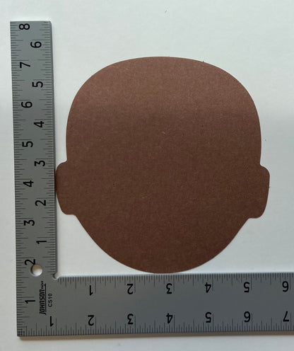 SHAPES ETC. Large Cut-Out Set - Multicultural Body Parts