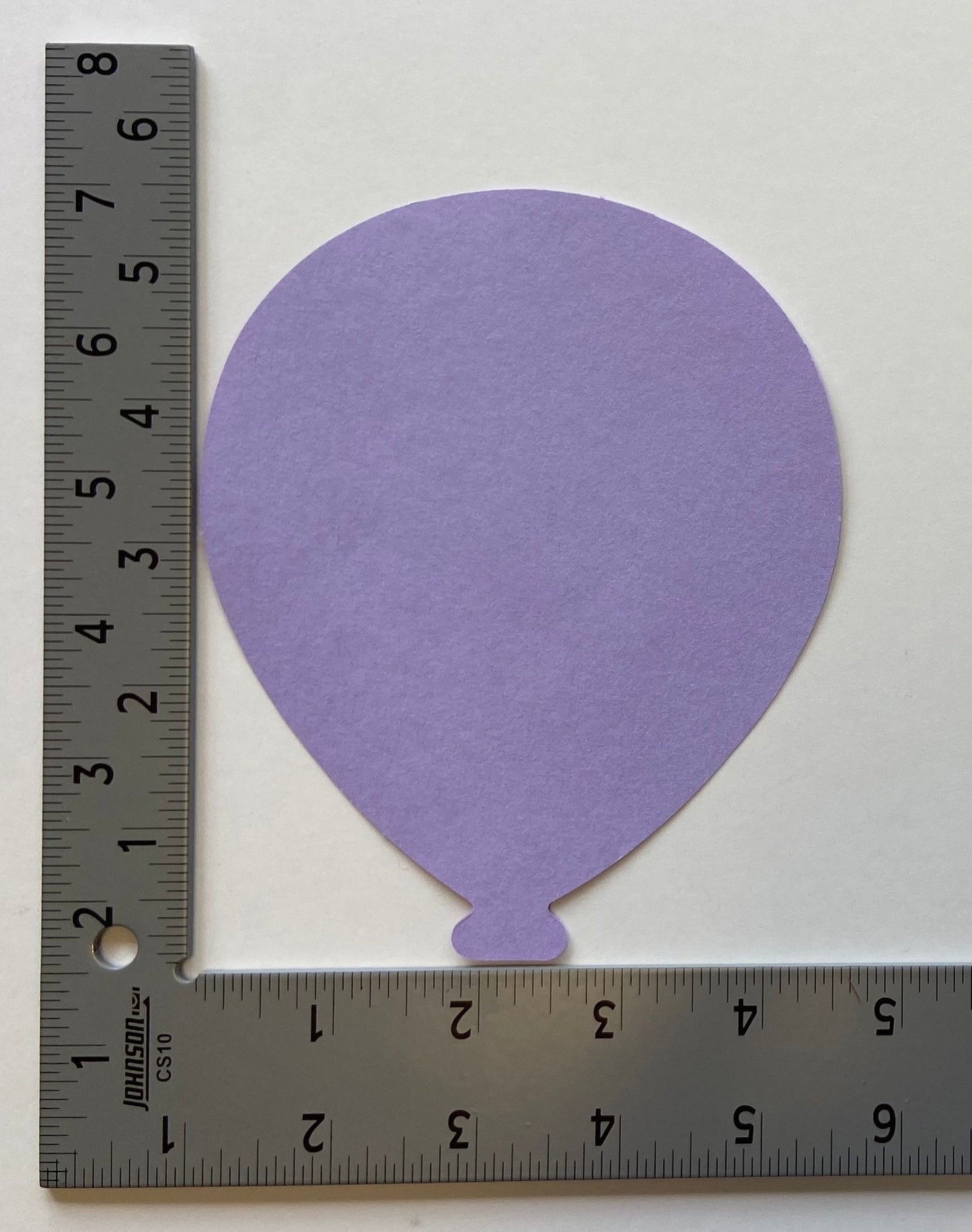 SHAPES ETC. Balloon Assorted Color Creative Cut-Outs- 5.5"