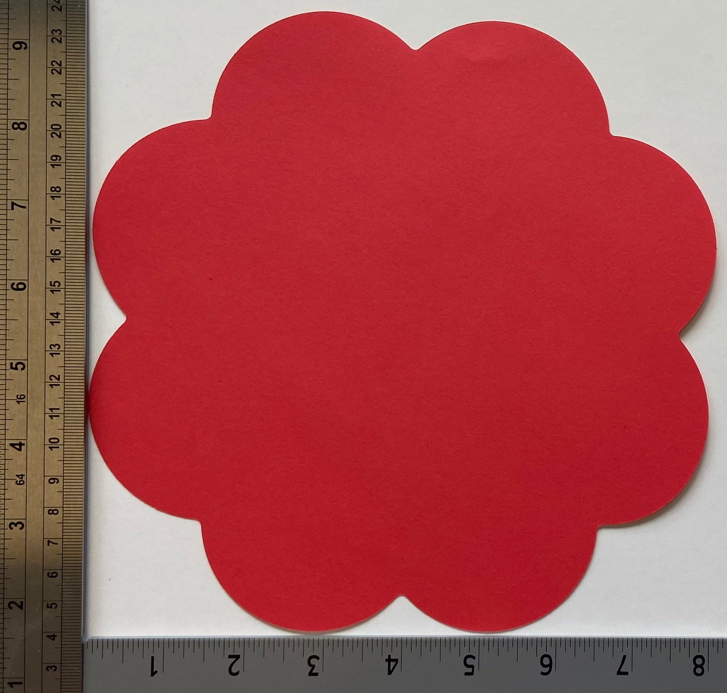 SHAPES ETC. Flower Assorted Color Super Cut-Outs- 8” x 10”