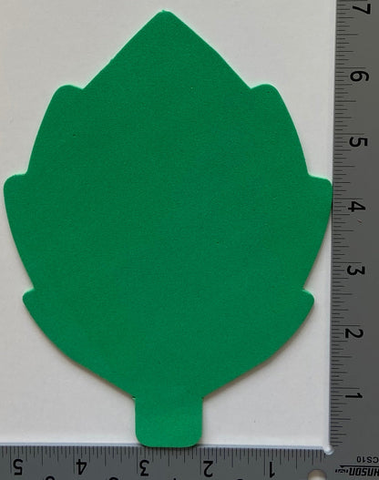 SHAPES ETC. Leaf Assorted Color Creative Cut-Outs- 5.5"